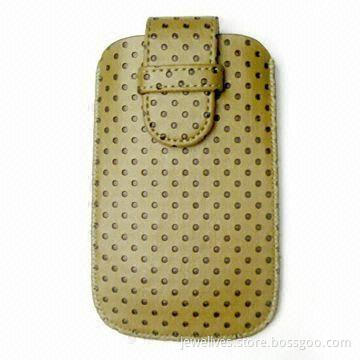 Case for Apple's iPod iTouch 4, Made of Environmental-friendly PU Material, Popular and Fashionable